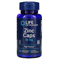 Цинк Life Extension "Zinc Caps" высокоэффективный, 50 мг (90 капсул)