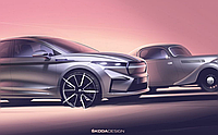 Skoda розсекретила зовнішність нового електрокросовера