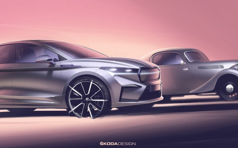 Skoda розсекретила зовнішність нового електрокросовера