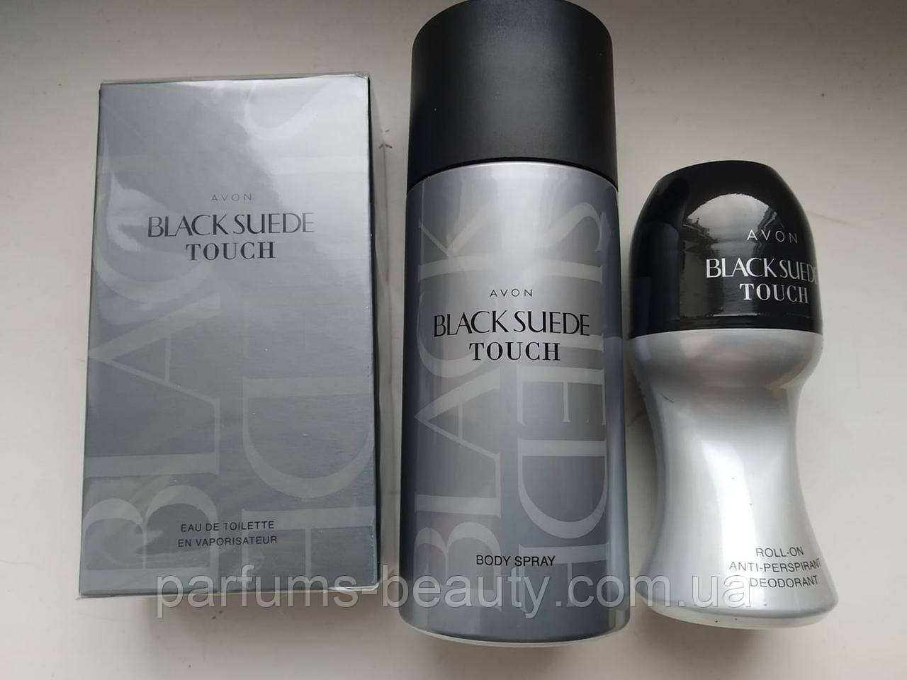 Набір Black Suede Touch у складі гель для нього Avon (Ейвон, Айвон)