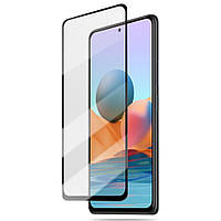 Защитное стекло AMORUS Full Glue Tempered Glass для Xiaomi Redmi Note 10 - Black