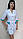 Жіночий медичний халат Хвиля бавовна три чверті рукав, фото 6