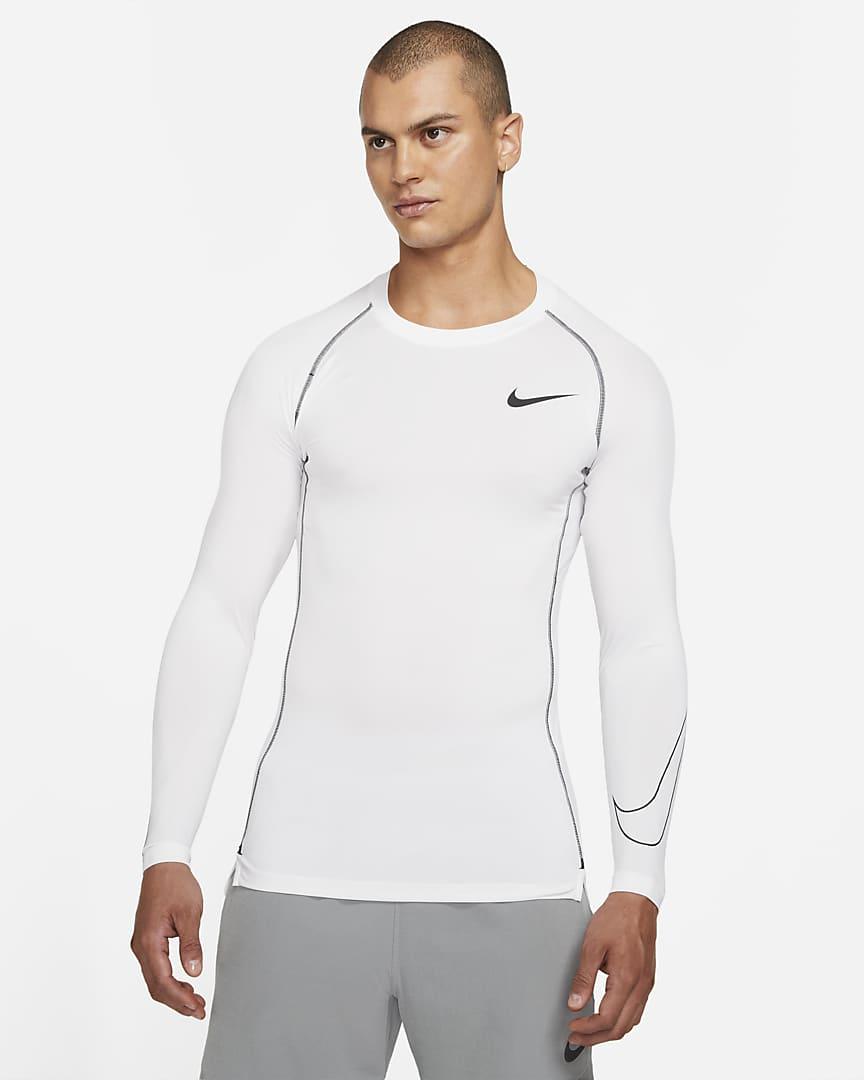Футболка компресійна Nike Pro Dri-FIT Long-Sleeve (DD1990-100)
