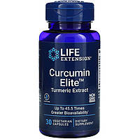 Экстракт куркумы Life Extension "Curcumin Elite Turmeric Extract" быстроусваиваемый, 500 мг (30 капсул)