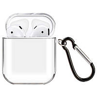 Защитный чехол Deexe Crystal Case для Apple AirPods 1 / 2 - Transparent