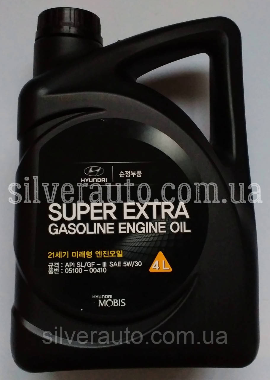 Моторна олива Mobis (Hyundai/Kia) Super Extra Gasoline 5W-30 4 л