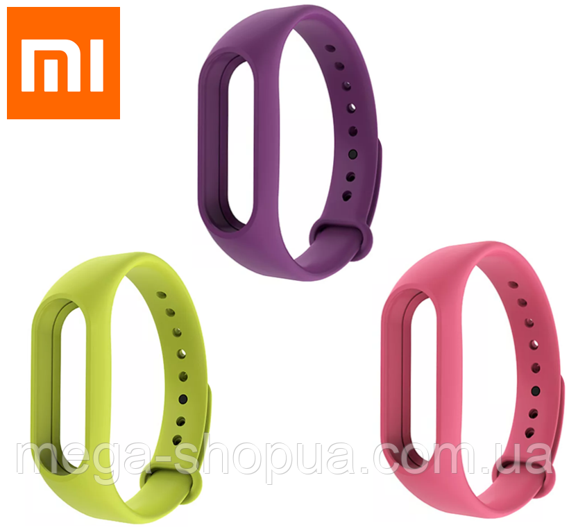 Силіконові ремінці 3 шт. для фітнес-браслета трекера Xiaomi Mi Band M2 Set 3-5