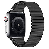 Ремешок Deexe Metal Loop для Apple Watch 42 / 44 / SE 44 / 45 / Ultra / Ultra 2 (49mm) - Black