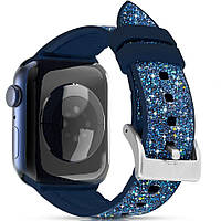 Ремешок KINGXBAR Glitter Series для Apple Watch 38 / 40 / SE 40 / 41 mm - Blue