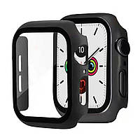 Защитный чехол Deexe Protective Frame для Apple Watch 41 mm (7 / 8 / 9 Series) - Black