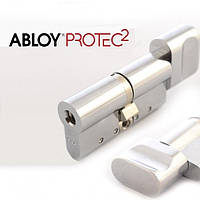 Цилиндр ABLOY Protec 2 CY323 82мм 31х51Т хром язычок 3 ключа