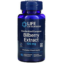 Екстракт чорниці Life Extension "Standardized European Bimberry Extract" 100 мг (90 капсул)