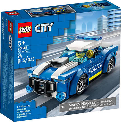 Lego City Поліцейська машина 60312