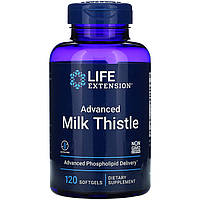 Расторопша (молочный чертополох) Life Extension "Advanced Milk Thistle" 920 мг (120 гелевых капсул)