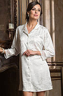 Рубашка "Ангелина" 9537 L белый (9537 - Женская домашняя одежда)