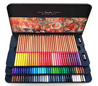 Карандаши цветные 100 цветов Marco Fine Art металлическая коробка