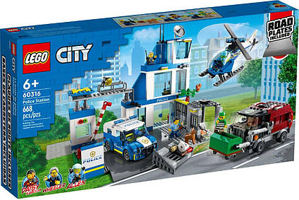 Lego City поліцейська дільниця 60316