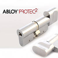 Цилиндр ABLOY Protec 2 CY323 102мм 51х51Т хром язычок 3 ключа