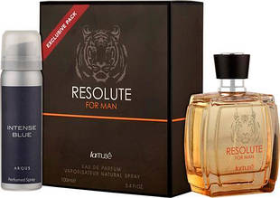 Набір чоловічий Resolute (edp100ml+deo50ml)