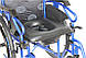 Інвалідна коляска OSD Millenium III із санітарним оснащенням (Італія), фото 3
