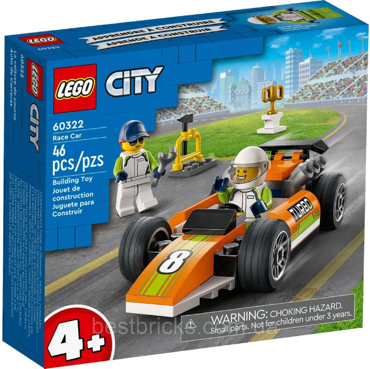 Lego City Гоночний автомобіль 60322