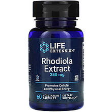 Екстракт родіоли рожевої Life Extension "Rhodiola Extract" 250 мг (60 капсул)