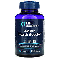 Поливитамины для укрепления здоровья Life Extension "Once-Daily Health Booster" (60 капсул)