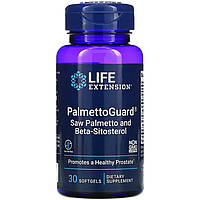 Сереноя с бета-ситостеролом Life Extension "PalmettoGuard Saw Palmetto with Beta-Sitosterol" (30 капсул)