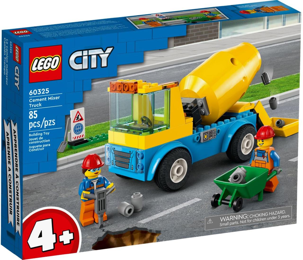 Lego City Бетонозмішувач 60325