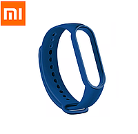 Силиконовый ремешок для фитнес браслета трекера Xiaomi Mi Band M3 Синий