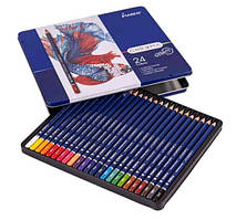 Олівці кольорові Marco Chroma 24 кольору в метал. кейсі