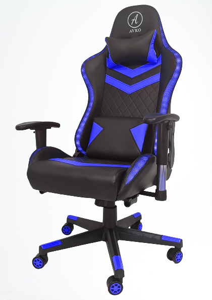 Кресло геймерское Style AG70650 Blue RGB + подсветка