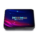 Смарт-ТВ-приставка H96 Max 4gb/64gb Андроїд 11 Ultra HD SmartTV Android TV box + пульт Air Mouse G20, фото 5