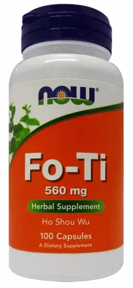 Горець багатоквітковий, Now Foods, Fo-Ti, (560mg), 100 caps