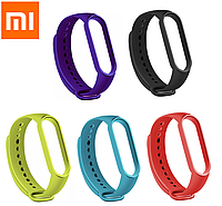 Силиконовые ремешки 5шт для фитнес браслета трекера Xiaomi Mi Band M4 Set 5-4