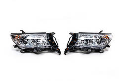 Передня оптика рефлекторна (2017-2025, 2 шт) оригінал для Toyota Land Cruiser Prado 150