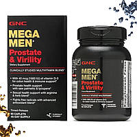 GNC Mega Men Prostate and Virility 90 таблеток (каплетс)