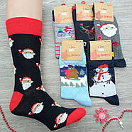 Шкарпетки чоловічі високі весна/осінь р.41-46 новорічні асорті "EKMEN" бавовна 30033192, фото 10