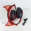 Дитячі бездротові bluetooth-навушники STN-25 бездротові блютуз навушники з вушками червоні чорні, фото 4