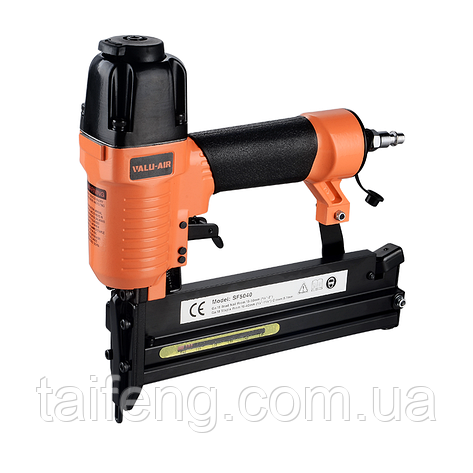 Степлер пневматичний комбінований (скоба 5.7*16-40, цвях 1.00*1.25;10-50) AEROPRO SF5040E, фото 1