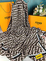 Шелковый платок Fendi Фенди