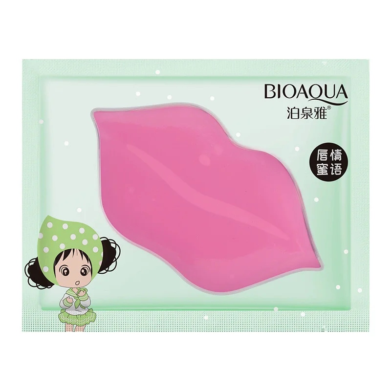 Патчі для губ BIOAQUA Lemon Water Moisturizing Lip Mask з екстрактом лайма 8 г