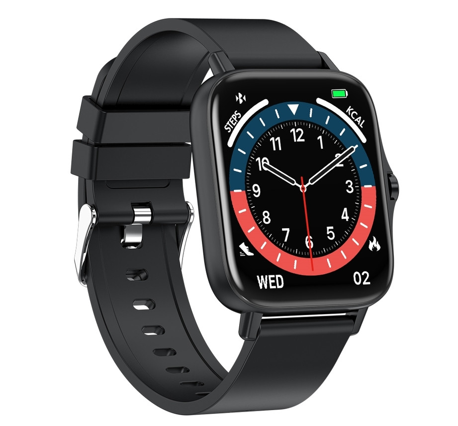 Мужские смарт часы время работы 3-14 дней гарантия 12 месяцев UWatch Смарт годинник Smart Bavaro Black