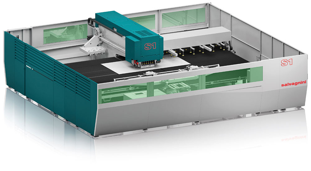 Установка пробивання і лазерного розкрою Salvagnini S1.40