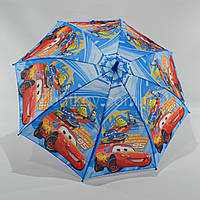 Зонтик детский "Mario" для мальчика с машинками на 5-10 лет