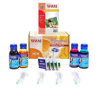 Популярний! Комплект перезаправних картриджів WWM Epson C91/CX4300/T26/27/TX106/109 ELECTRA (RC.T092NU) - Краща якість тільки на