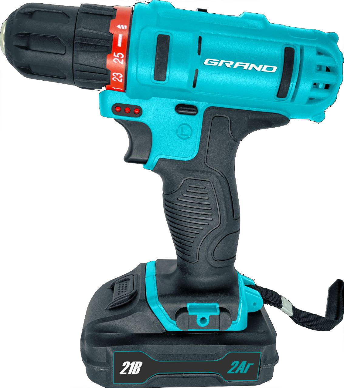 Акумуляторний шурупокрут Grand ДА-21Li, фото 1