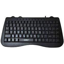USB міні клавіатура UKC KP-918 Чорна
