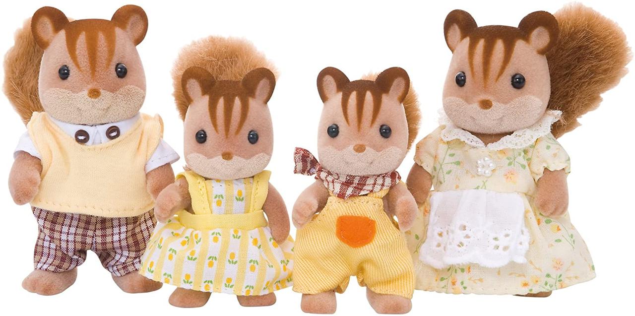 Sylvanian Families 4172 Сім'я Горіхових Білок Calico Critters