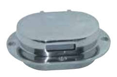 Клюз палубний, арт. 83084140100, нержавіюча сталь А4, 140X100